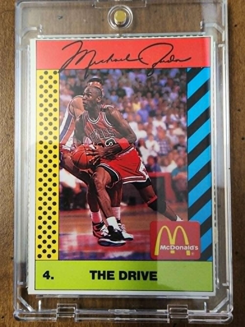 Michael Jordan "McDonald's the Drive" DCM 9=PSA 9 quality